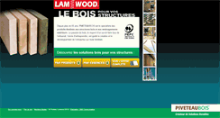 Desktop Screenshot of lamwood.fr